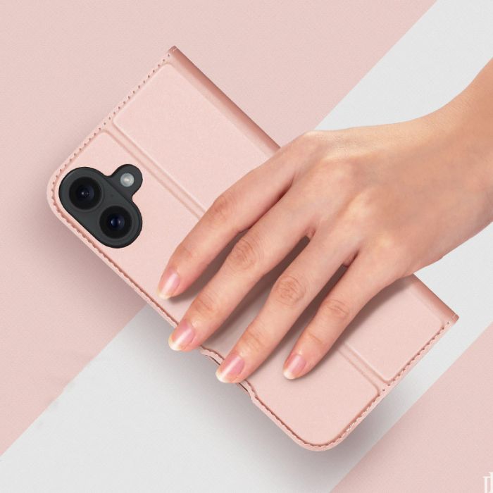 Чохол-книжка Dux Ducis з кишенею для візиток для Apple iPhone 16 (6.1")
