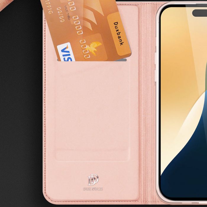 Чохол-книжка Dux Ducis з кишенею для візиток для Apple iPhone 16 (6.1")