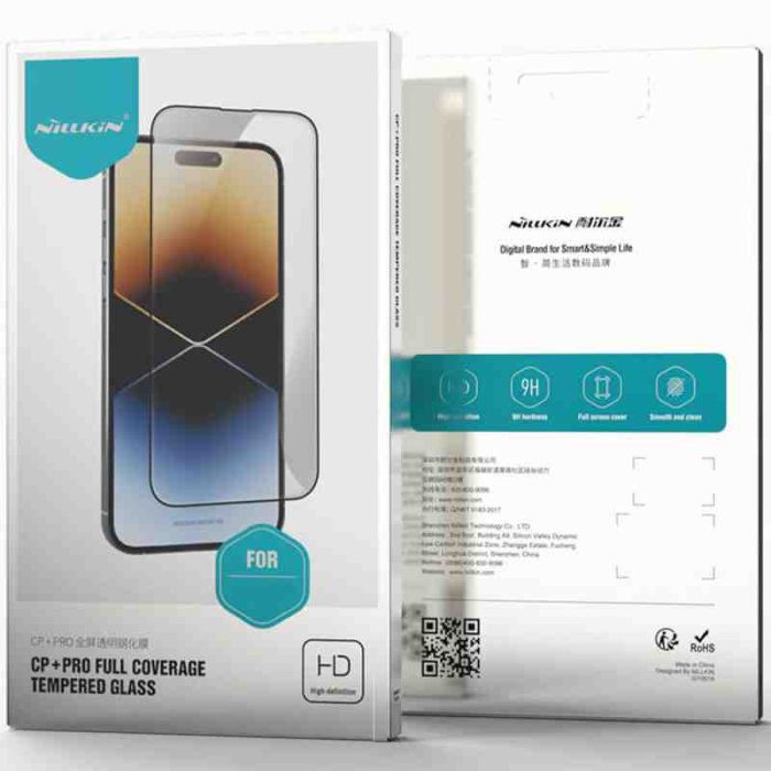 Захисне скло Nillkin (CP+PRO) для Xiaomi Redmi 12 / Poco M6 Pro 5G / Redmi 13 / Poco M6 4G