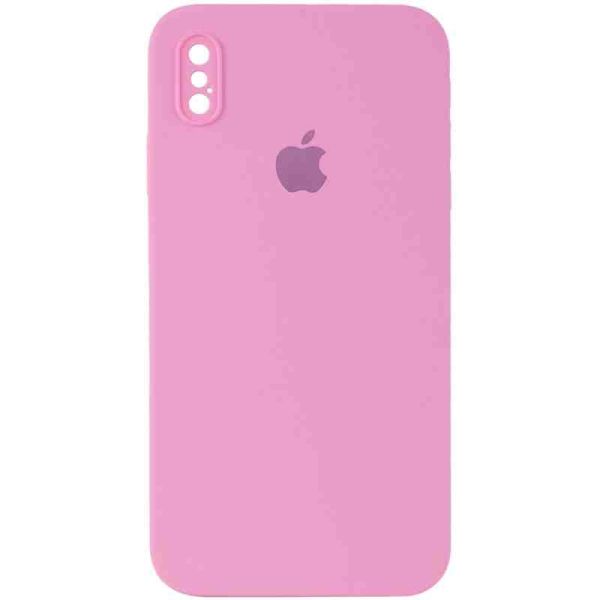 Чохол Silicone Case Square Full Camera Protective (AA) для Apple iPhone XS Max (6.5")