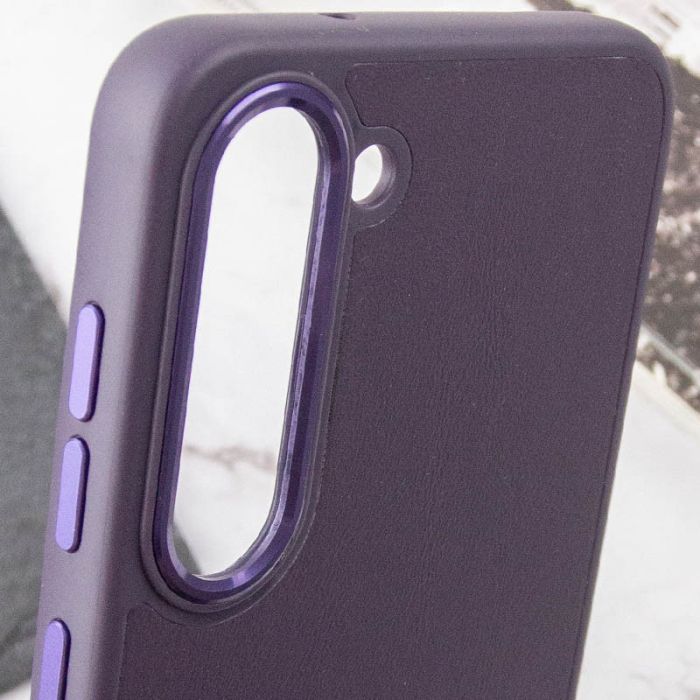 Шкіряний чохол Bonbon Leather Metal Style для Samsung Galaxy S22+