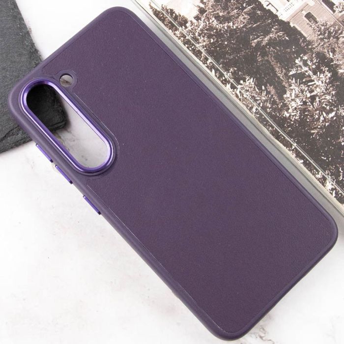 Шкіряний чохол Bonbon Leather Metal Style для Samsung Galaxy S23