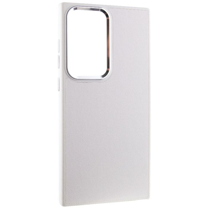 Шкіряний чохол Bonbon Leather Metal Style для Samsung Galaxy S23 Ultra