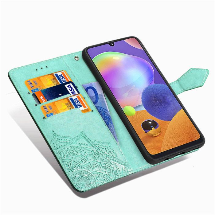 Шкіряний чохол (книжка) Art Case з візитницею для TECNO POP 4