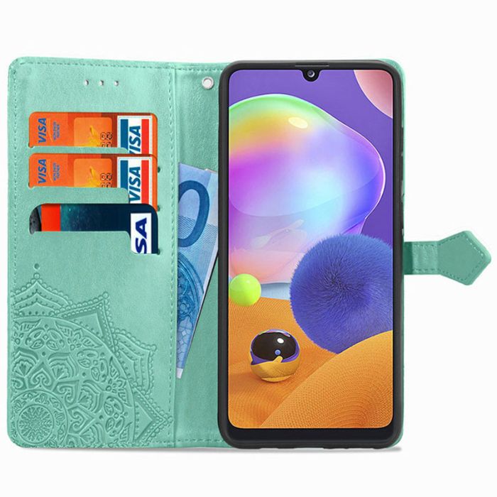 Шкіряний чохол (книжка) Art Case з візитницею для TECNO POP 4