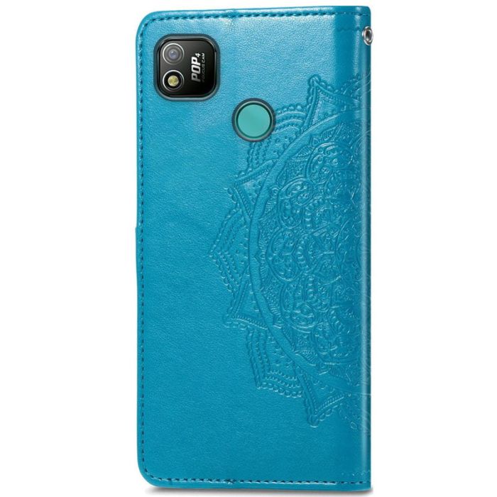 Шкіряний чохол (книжка) Art Case з візитницею для TECNO POP 4