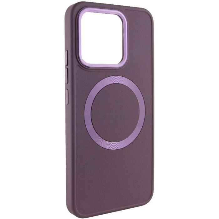 TPU чохол Bonbon Metal Style with MagSafe для Xiaomi Redmi Note 13 Pro 4G / Poco M6 Pro 4G