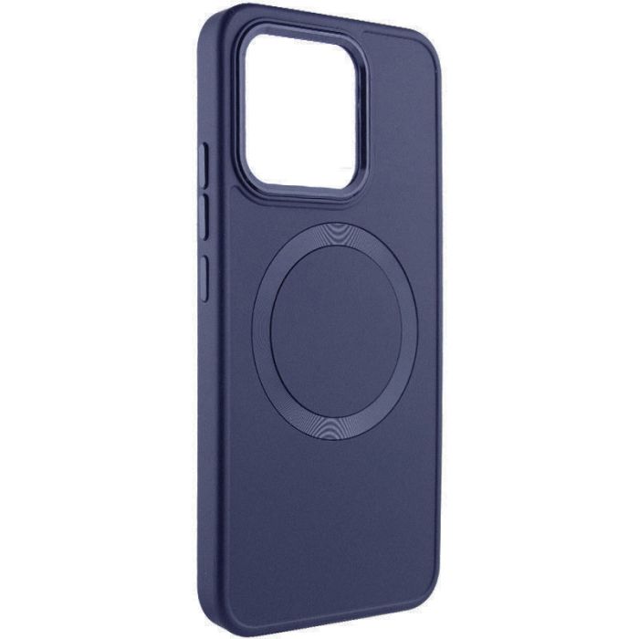 TPU чохол Bonbon Metal Style with MagSafe для Xiaomi Redmi Note 13 Pro 4G / Poco M6 Pro 4G