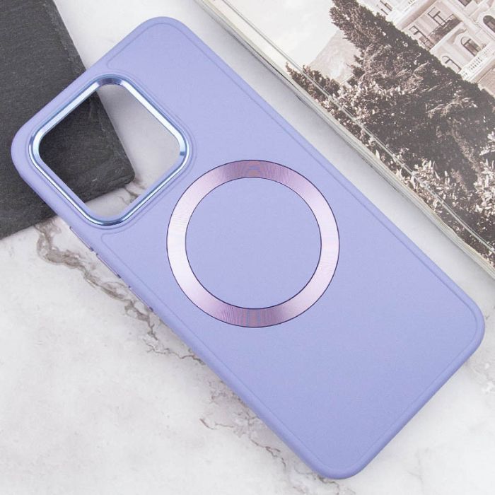 TPU чохол Bonbon Metal Style with MagSafe для Xiaomi Redmi Note 13 Pro 4G / Poco M6 Pro 4G