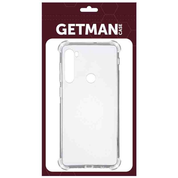 TPU чохол GETMAN Ease logo посилені кути для Xiaomi Redmi Note 8T