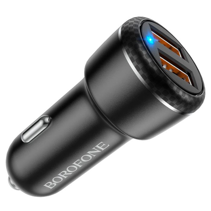 АЗП Borofone BZ17 Core QC3.0 3A (2USB-A) + кабель USB to MicroUSB