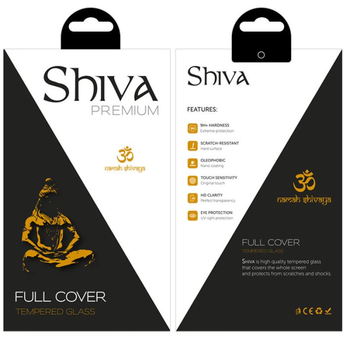 Захисне скло Shiva (Full Cover) для Apple iPhone 14 Pro (6.1")