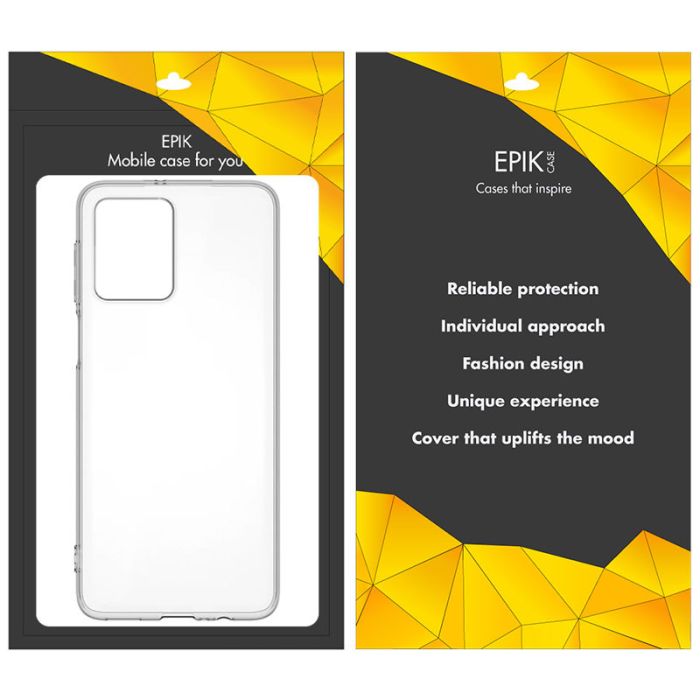 TPU чохол Epic Transparent 1,5mm для Motorola Moto G54