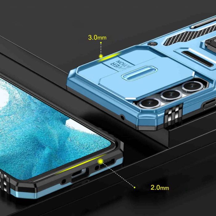 Ударостійкий чохол Camshield Army Ring для Samsung Galaxy A35 / A55