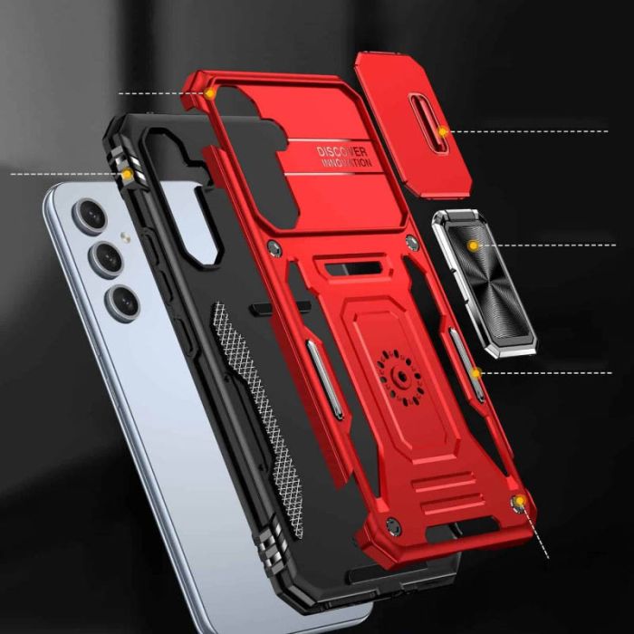 Ударостійкий чохол Camshield Army Ring для Samsung Galaxy A35 / A55