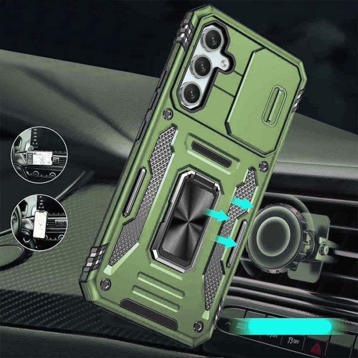Ударостійкий чохол Camshield Army Ring для Samsung Galaxy A35 / A55