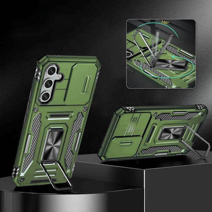 Ударостійкий чохол Camshield Army Ring для Samsung Galaxy A35 / A55