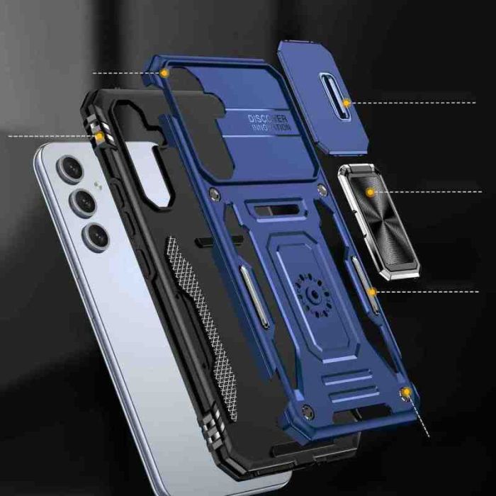 Ударостійкий чохол Camshield Army Ring для Samsung Galaxy A35 / A55