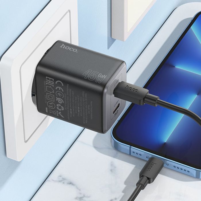 МЗП Hoco N42 Elogiado PD45W (2USB-C)