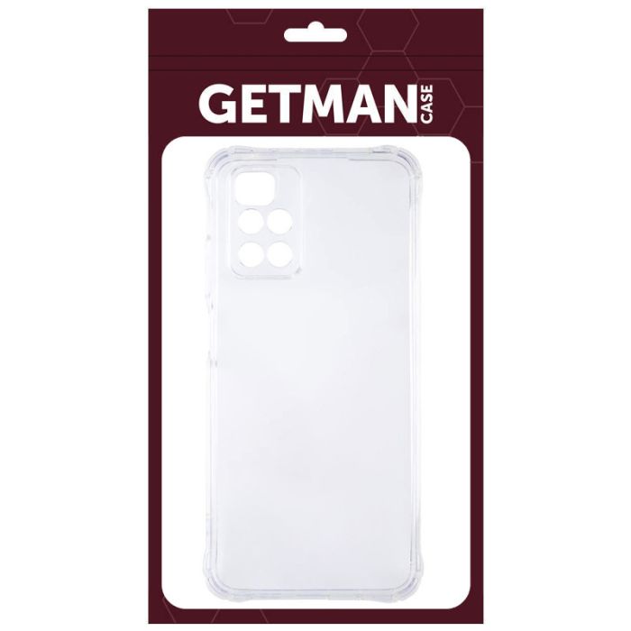 TPU чохол GETMAN Ease logo посилені кути Full Camera для Xiaomi Redmi 10