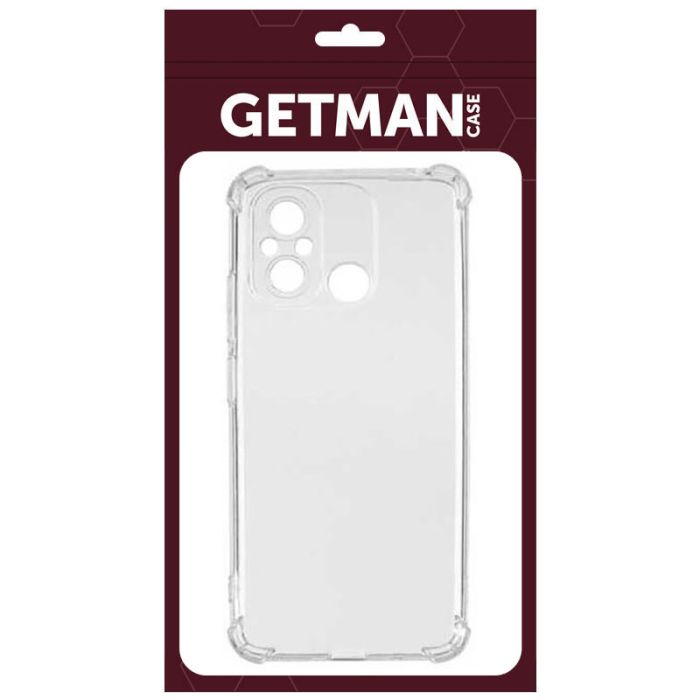 TPU чохол GETMAN Ease logo посилені кути Full Camera для Xiaomi Redmi 12C