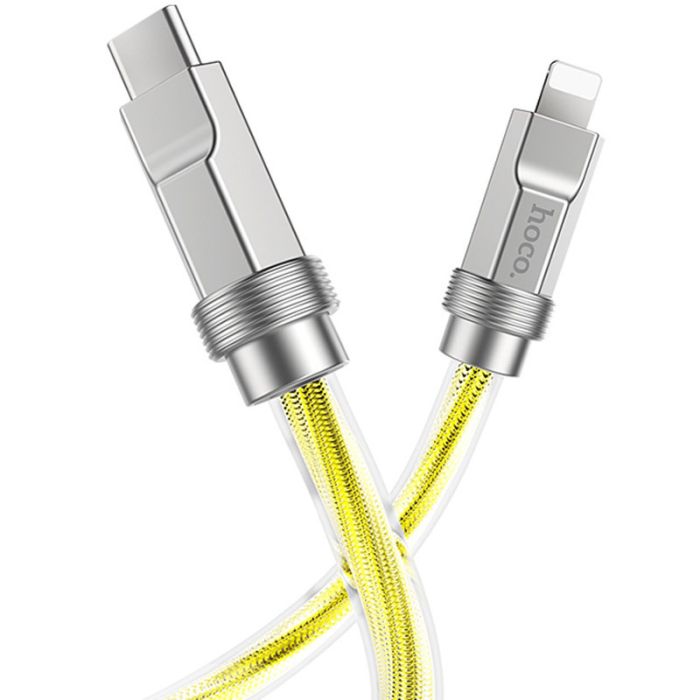 Дата кабель Hoco U113 Solid 20W Type-C to Lightning (1m)
