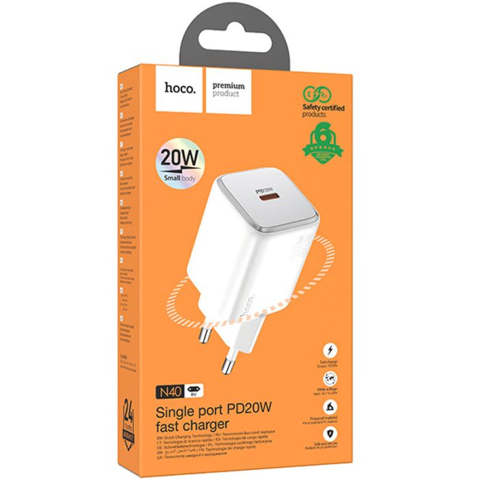 МЗП Hoco N40 Mighty PD20W (1USB-C)