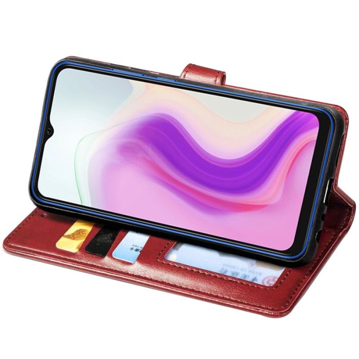 Шкіряний чохол книжка GETMAN Gallant (PU) для Umidigi A9