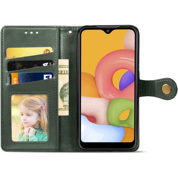 Шкіряний чохол книжка GETMAN Gallant (PU) для Samsung Galaxy A05