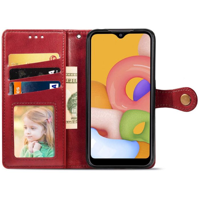 Шкіряний чохол книжка GETMAN Gallant (PU) для Samsung Galaxy A05