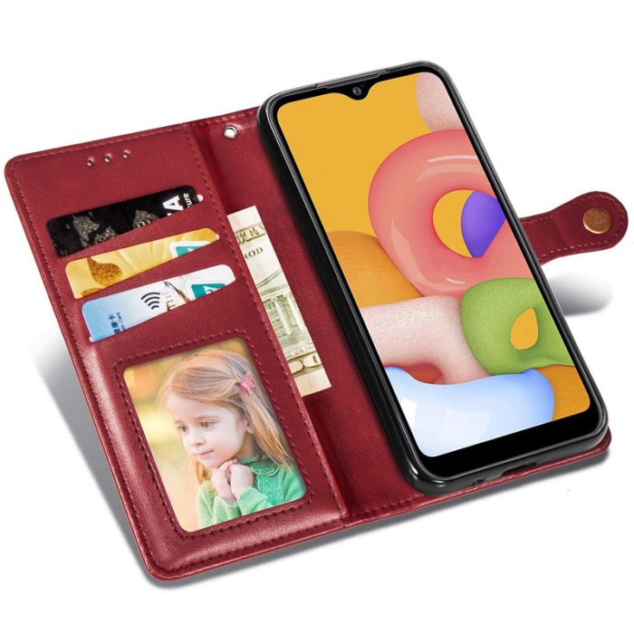 Шкіряний чохол книжка GETMAN Gallant (PU) для Samsung Galaxy A05