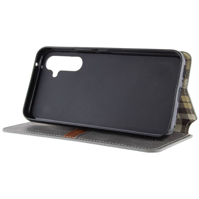 Шкіряний чохол книжка GETMAN Cubic (PU) для Samsung Galaxy A35