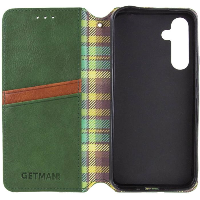 Шкіряний чохол книжка GETMAN Cubic (PU) для Samsung Galaxy A55