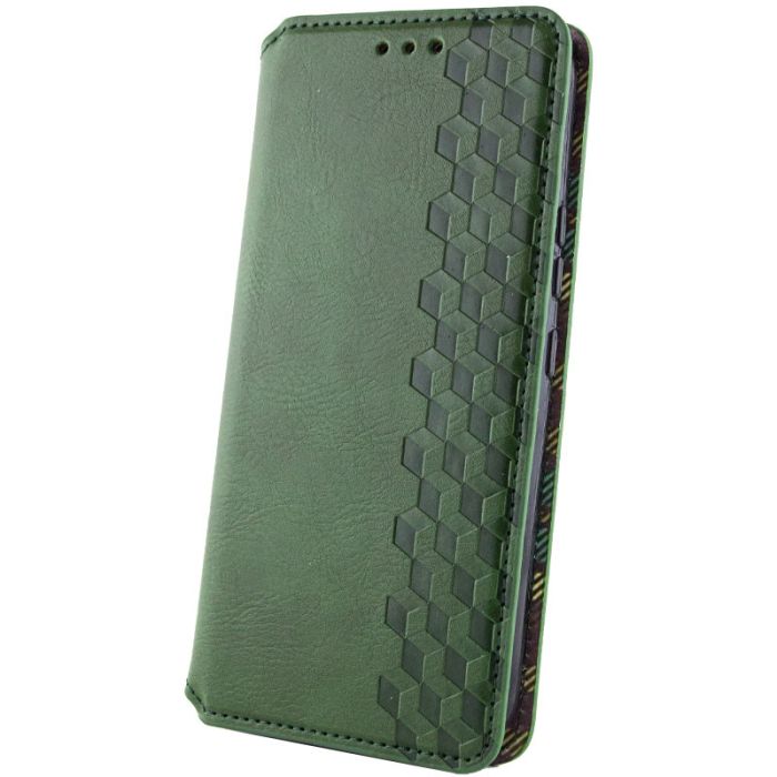 Шкіряний чохол книжка GETMAN Cubic (PU) для Samsung Galaxy A55
