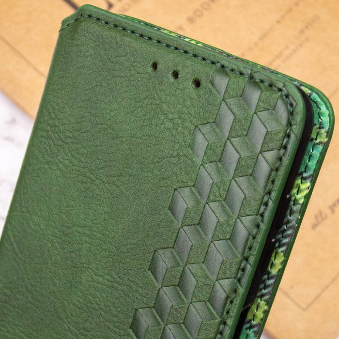 Шкіряний чохол книжка GETMAN Cubic (PU) для Samsung Galaxy A55