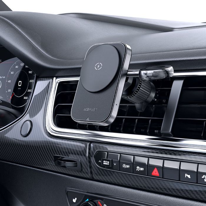 Автотримач з БЗП Acefast D18 2in1 in-car