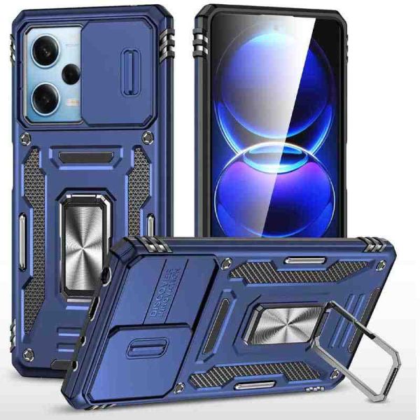 Ударостійкий чохол Camshield Army Ring для Xiaomi Redmi 12 / Poco M6 Pro 5G