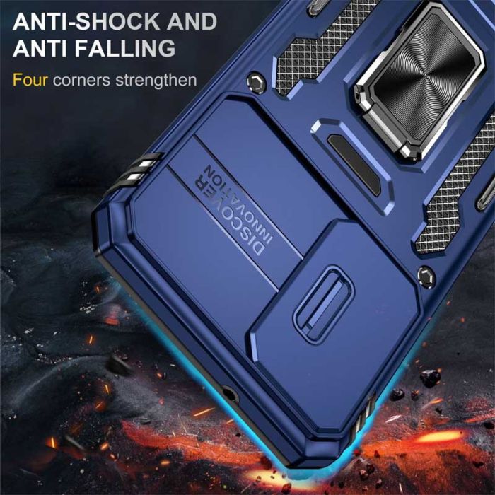 Ударостійкий чохол Camshield Army Ring для Samsung Galaxy S23 FE