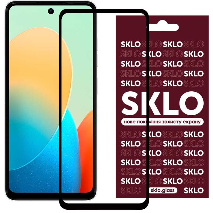 Захисне скло SKLO 3D для TECNO Spark 20C / Spark Go 2024 / Spark 20