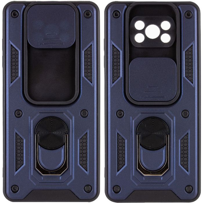 Ударостійкий чохол Camshield Serge Ring для Xiaomi Poco X3 NFC / Poco X3 Pro