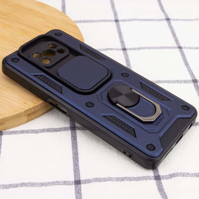 Ударостійкий чохол Camshield Serge Ring для Xiaomi Poco X3 NFC / Poco X3 Pro