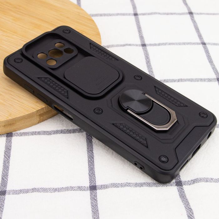 Ударостійкий чохол Camshield Serge Ring для Xiaomi Poco X3 NFC / Poco X3 Pro