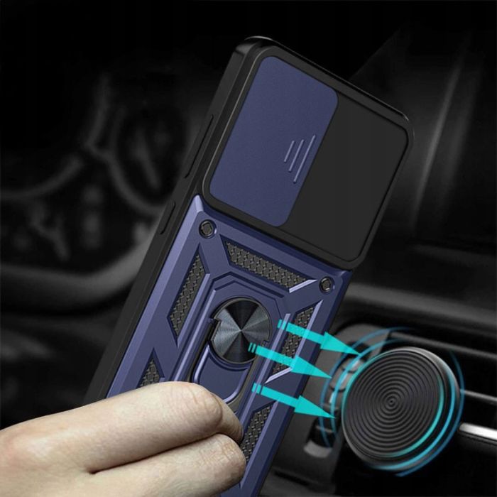 Ударостійкий чохол Camshield Serge Ring для Xiaomi Redmi Note 10 / Note 10s / Poco M5s