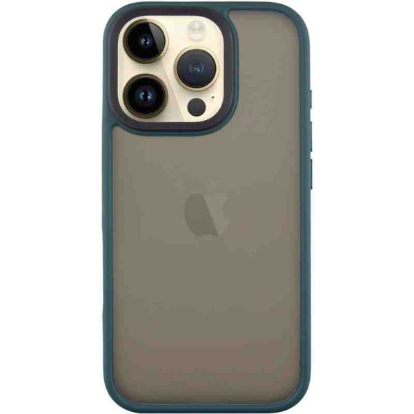 TPU+PC чохол Metal Buttons для Apple iPhone 16 Pro (6.3")