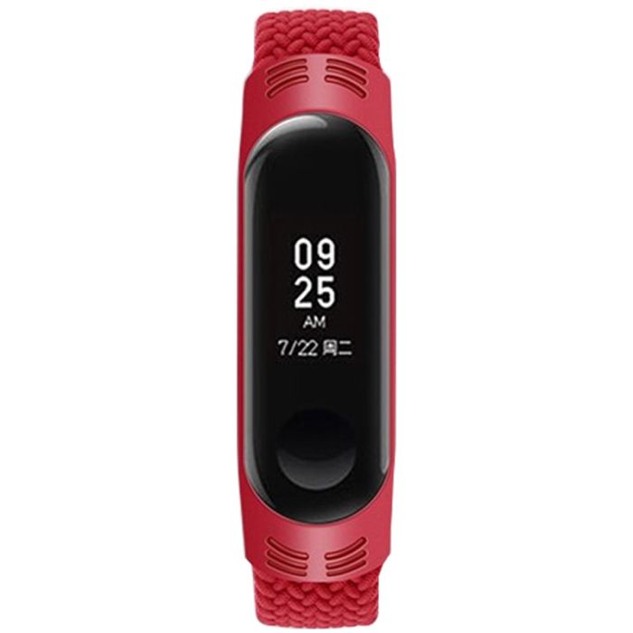 Тканинний монобраслет Braided Solo Loop для Xiaomi Mi Band 3/4/5/6 (S)