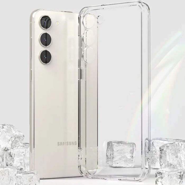 TPU чохол Epic Transparent 1,5mm Full Camera для Samsung Galaxy S23