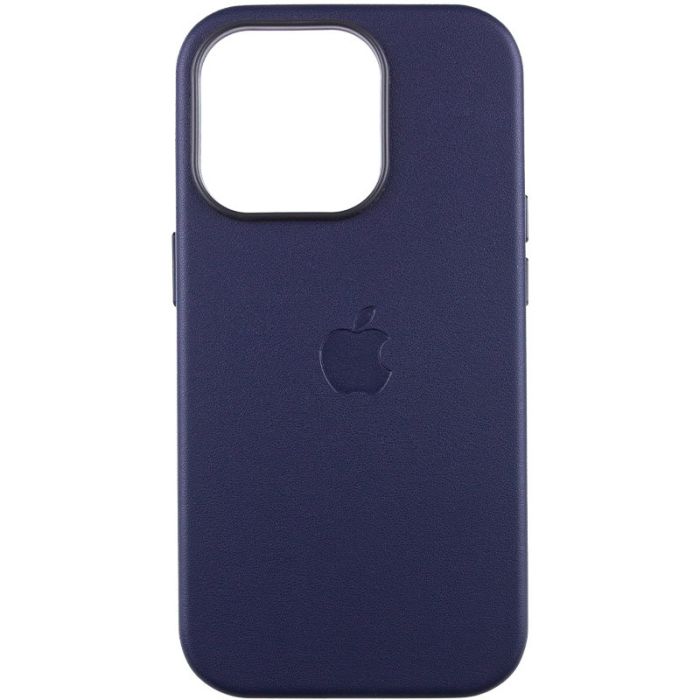 Шкіряний чохол Leather Case (AAA) with MagSafe and Animation для Apple iPhone 14 Pro (6.1")
