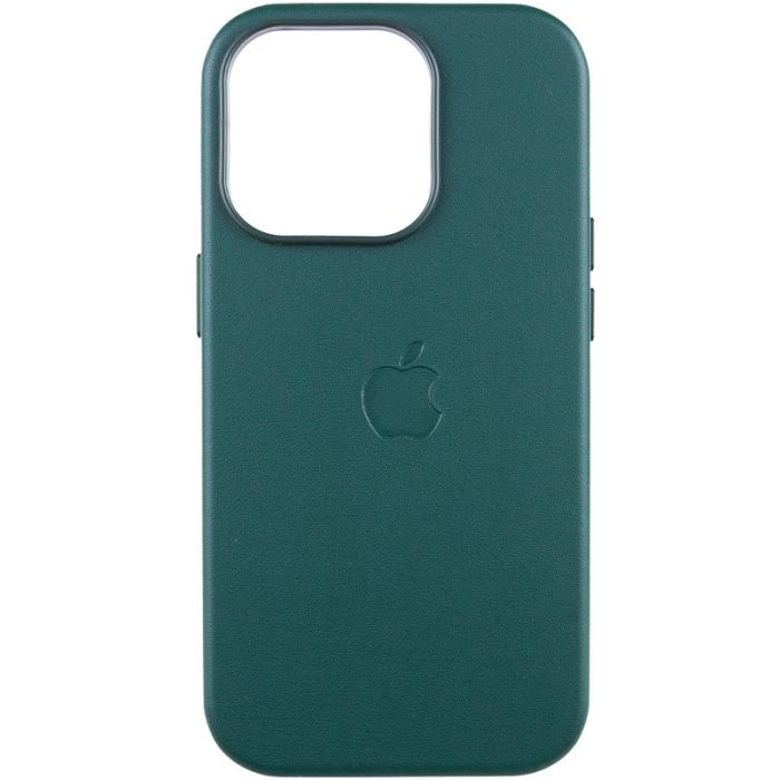 Шкіряний чохол Leather Case (AAA) with MagSafe and Animation для Apple iPhone 14 Pro (6.1")