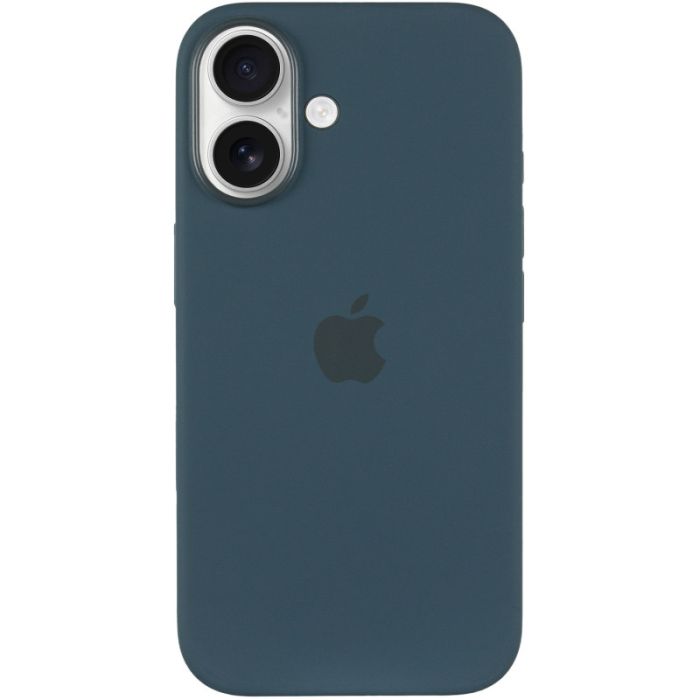 Чохол Silicone case (AAA) with Magsafe and Animation (button) для Apple iPhone 16 (6.1")