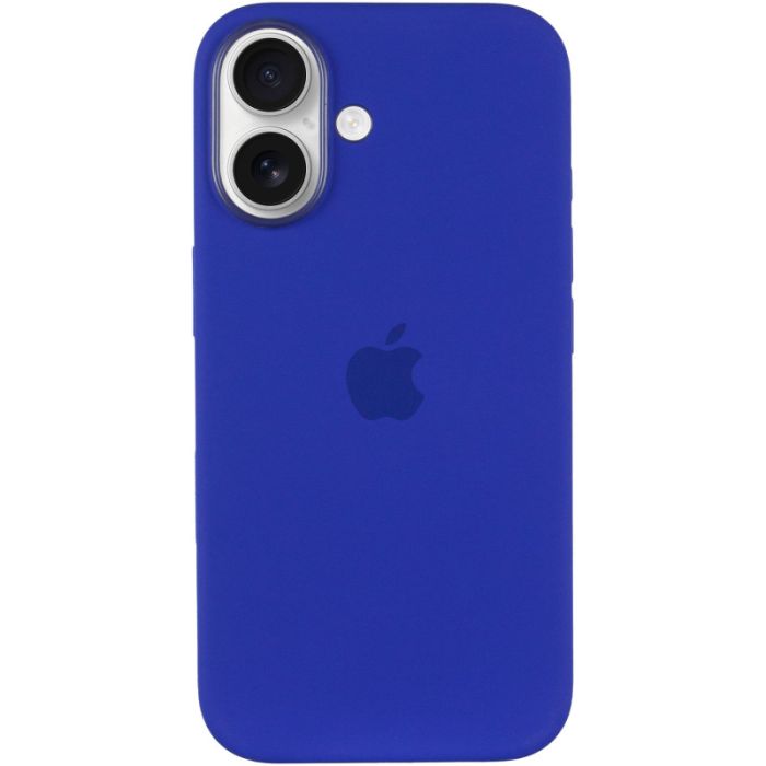 Чохол Silicone case (AAA) with Magsafe and Animation (button) для Apple iPhone 16 (6.1")